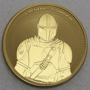 Goldmünze 1oz "Mandalorian" 2021 Star Wars™ (Niue) - Hauptansicht