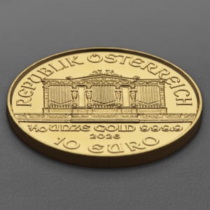 Goldmünze 1/10oz "Wiener Philharmoniker" aktueller Jahrgang (Österreich) - Miniaturansicht 4