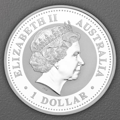 Silbermünze 1oz "Kookaburra" 2001 diff. (Australien) - Miniaturansicht 2