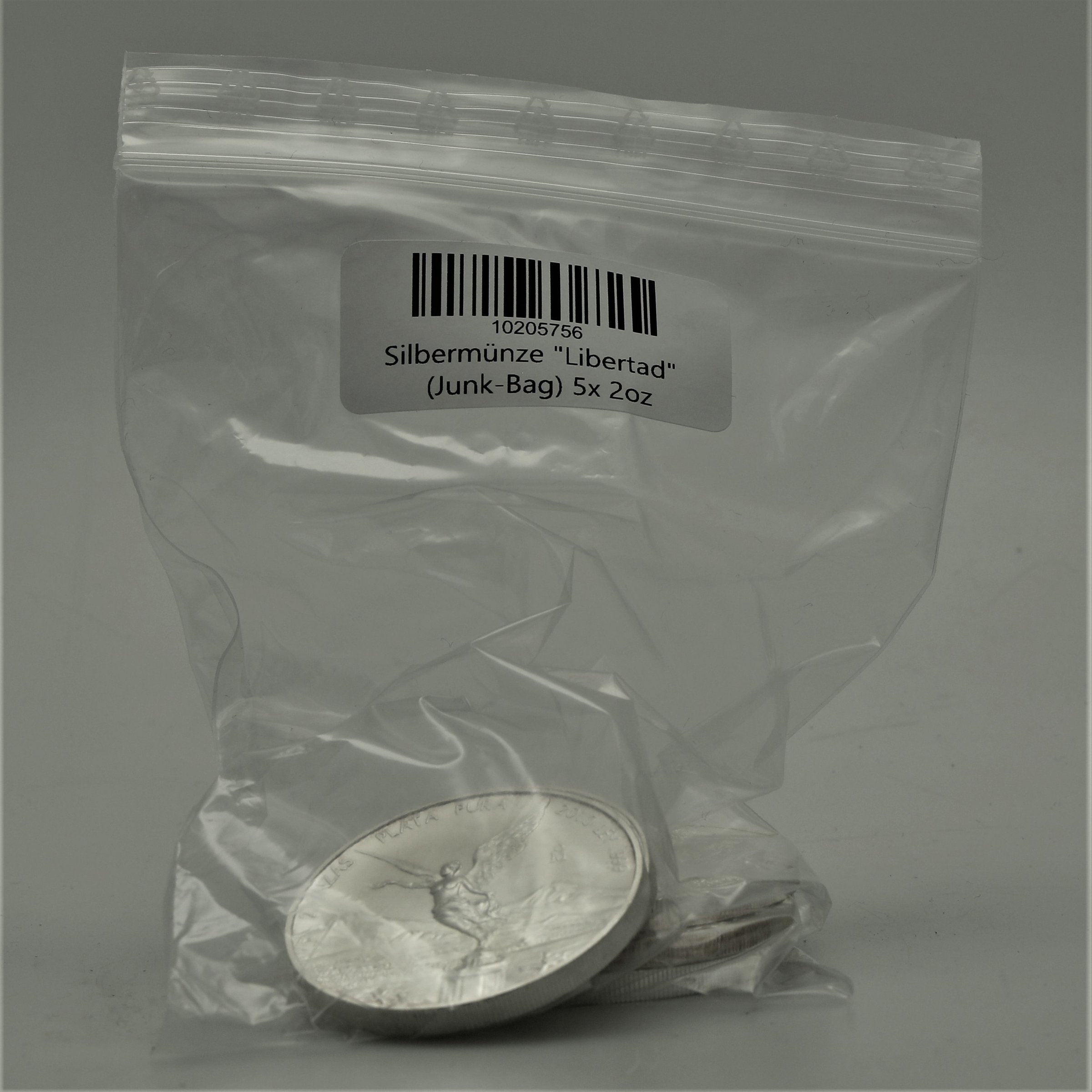 Silbermünze "Libertad" (Junk-Bag) 5x 2oz (Mexiko) - Hauptansicht