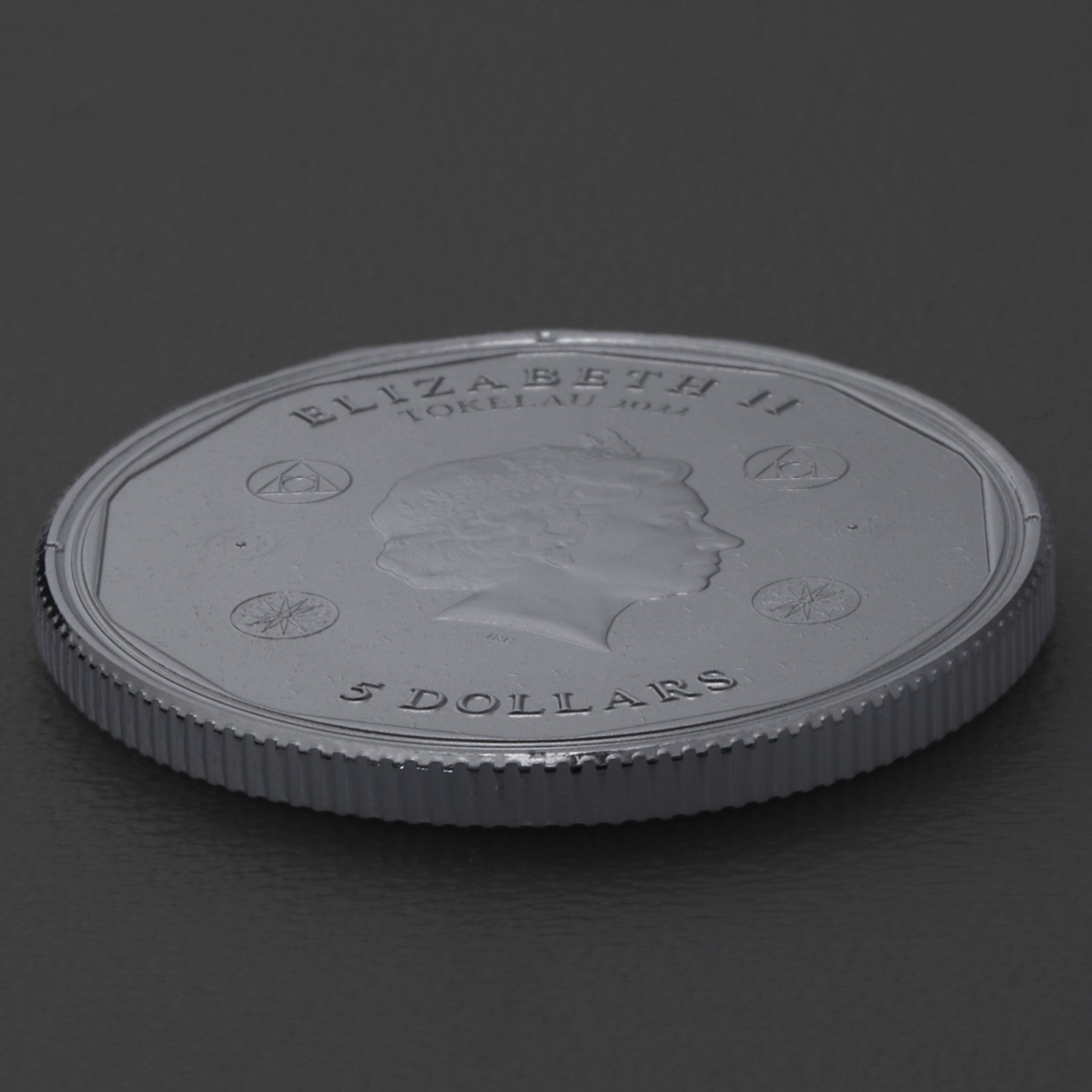 Silbermünze 1oz "Vivat Humanitas" 2022 (Tokelau) - Detailansicht 3