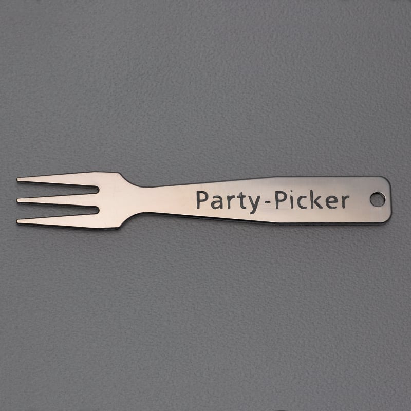 Gourmet-Gabel "Party-Picker" Sterling-Silber - Hauptansicht
