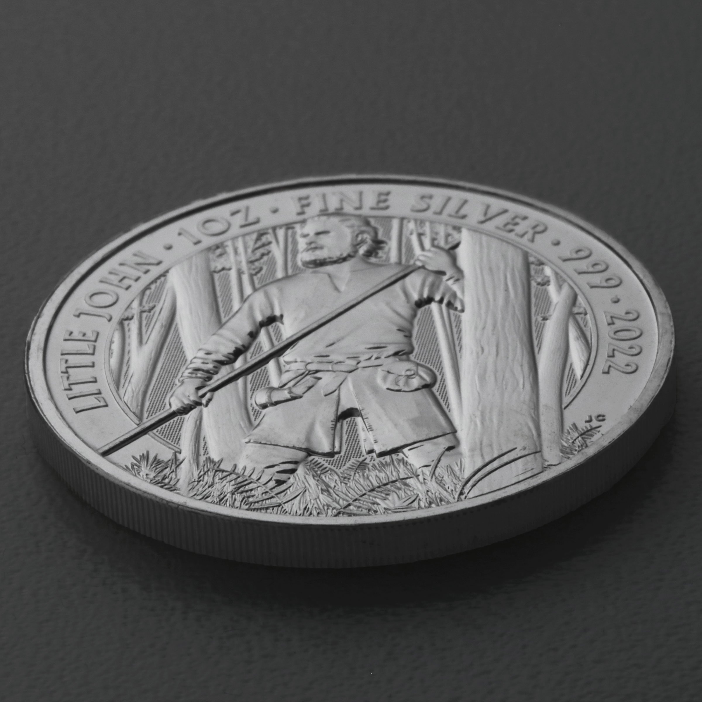 Silbermünze 1oz "Little John" 2022 Myths and Legends (Großbritannien) - Detailansicht 2