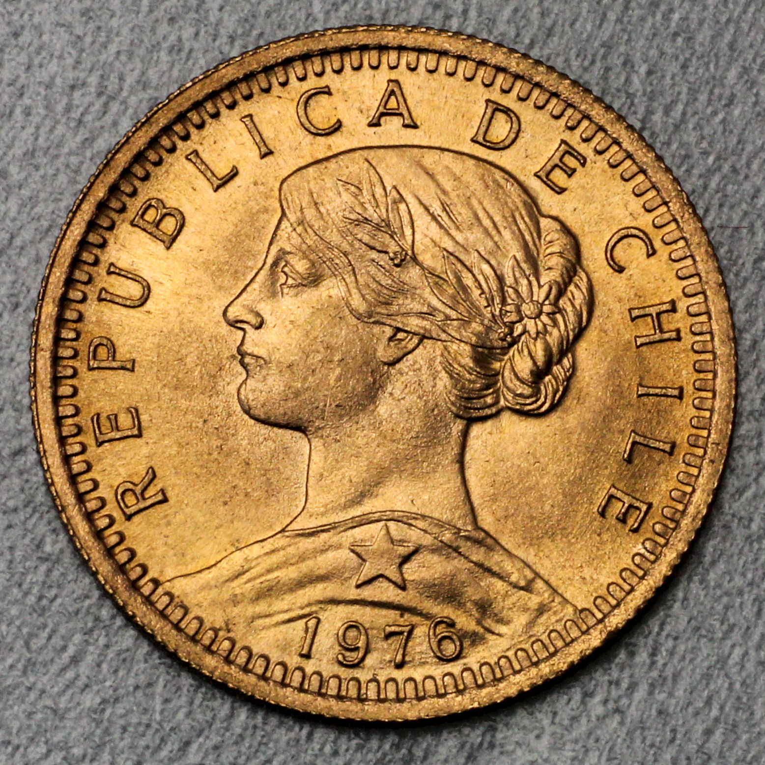 Goldmünze 20 Pesos "Liberty" 1926-1980 (Chile) - Hauptansicht