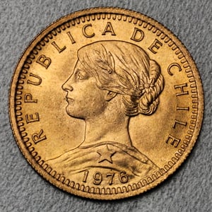 Goldmünze 20 Pesos "Liberty" 1926-1980 (Chile) - Hauptansicht