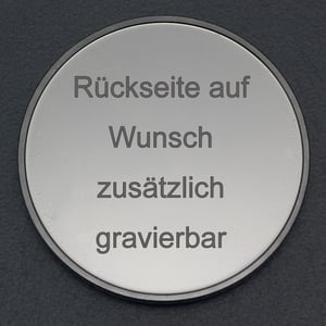 Silbermedaille 1oz (Lorbeerkranz), gravierbar - Miniaturansicht 3