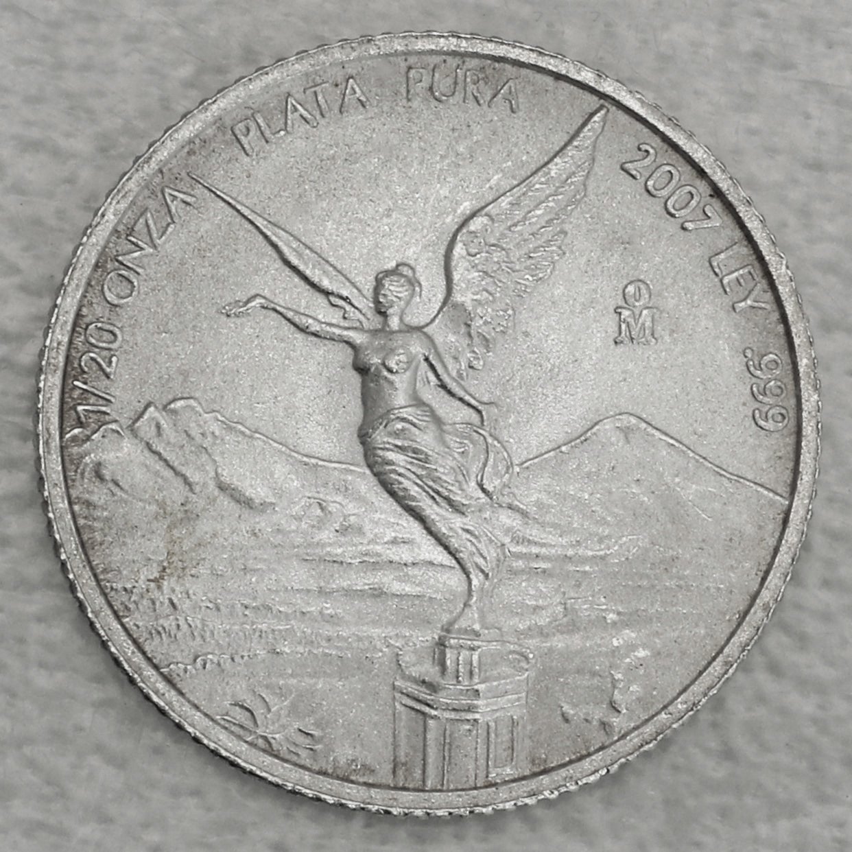 Silbermünze 1/20oz "Libertad" 2007 (Mexiko) - Hauptansicht