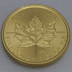 Goldmünze 1oz "Maple Leaf" (Double Incused) 2019 (Kanada) - Miniaturansicht 2