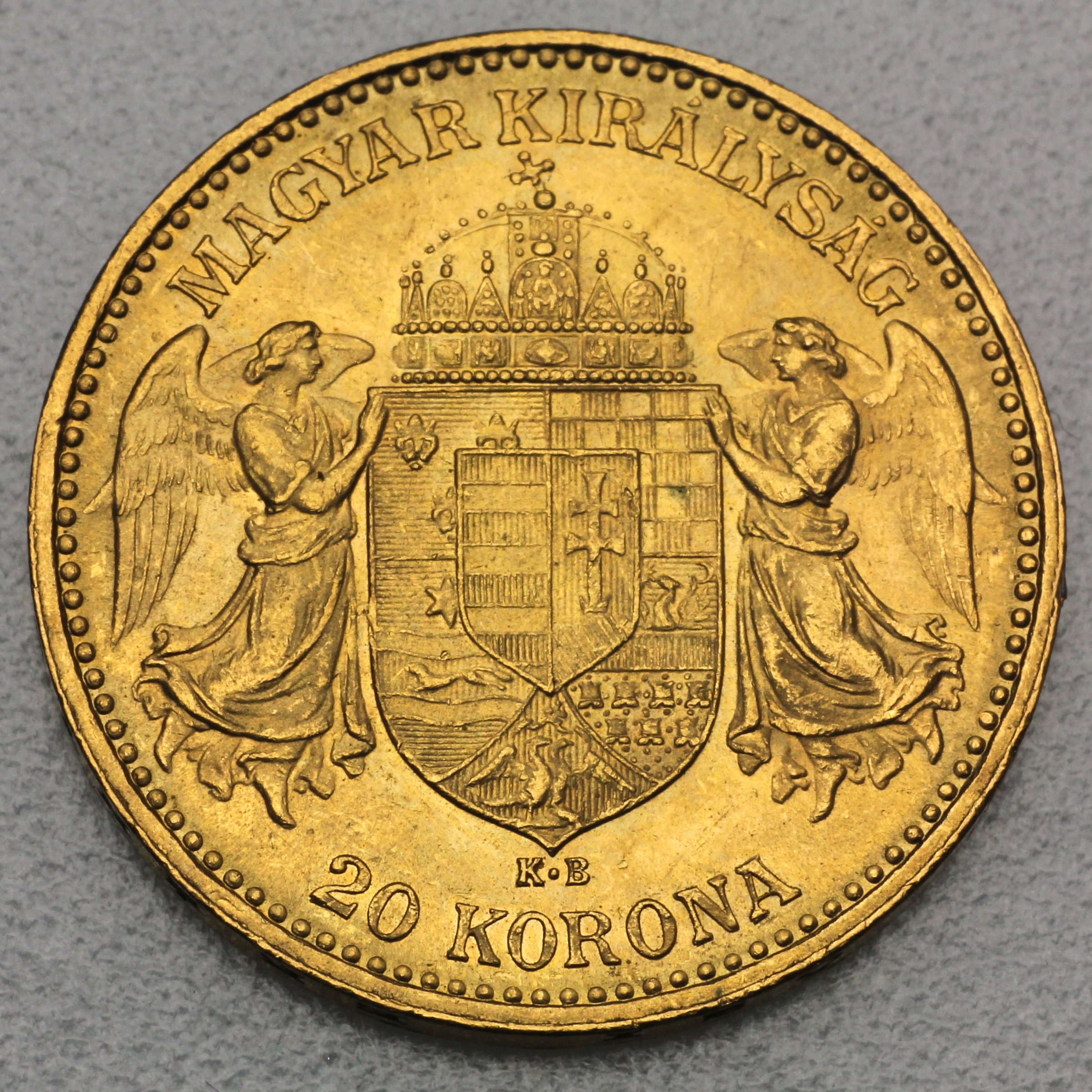 Goldmünze 20 Korona "Franz Joseph I." ver. Jahrg. Original- und Nachprägungen (Ungarn-Österreich) - Detailansicht 1