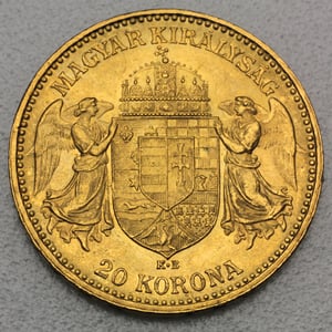 Goldmünze 20 Korona "Franz Joseph I." ver. Jahrg. Original- und Nachprägungen (Ungarn-Österreich) - Miniaturansicht 2