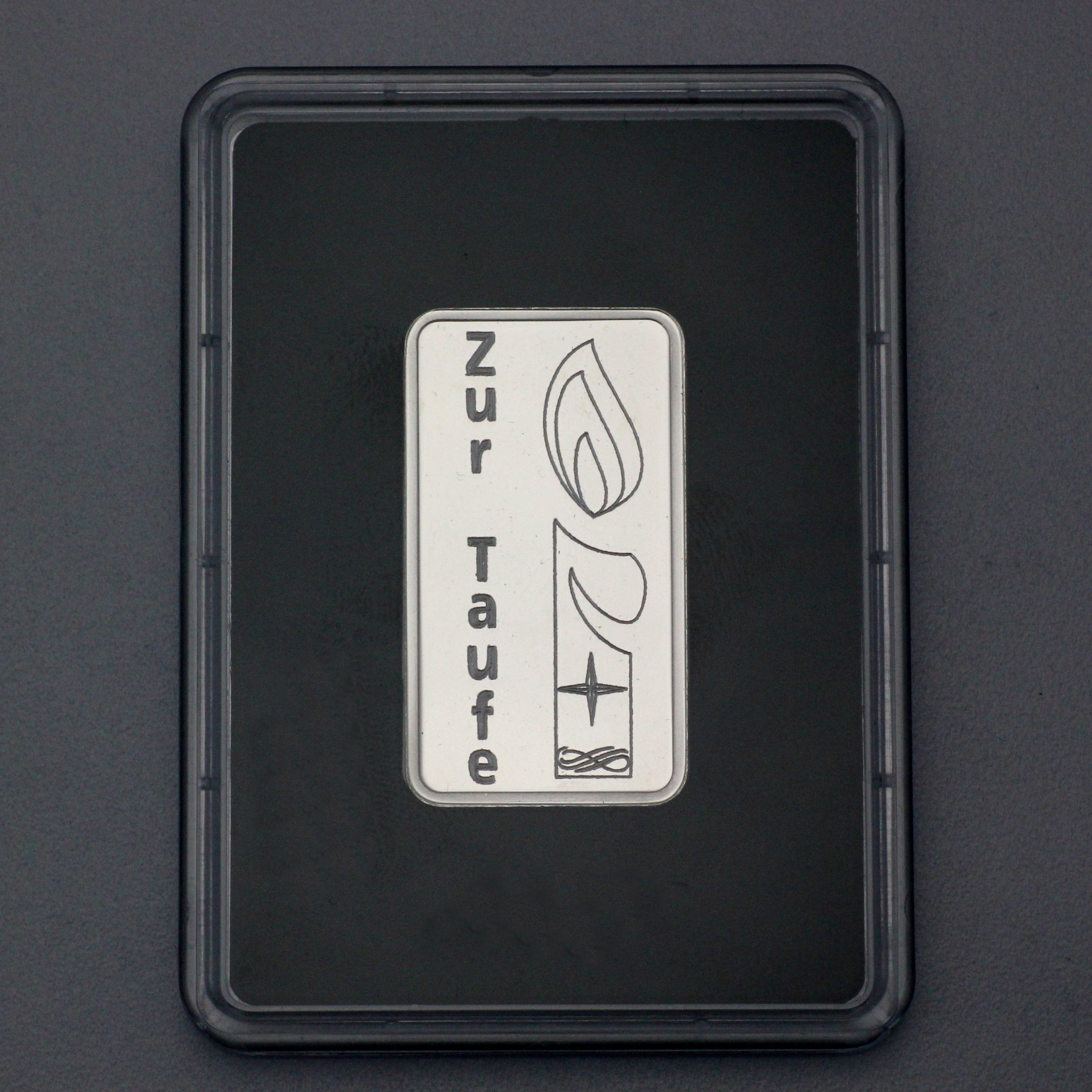 Silberbarren 1oz "Zur Taufe" ESG - Detailansicht 3
