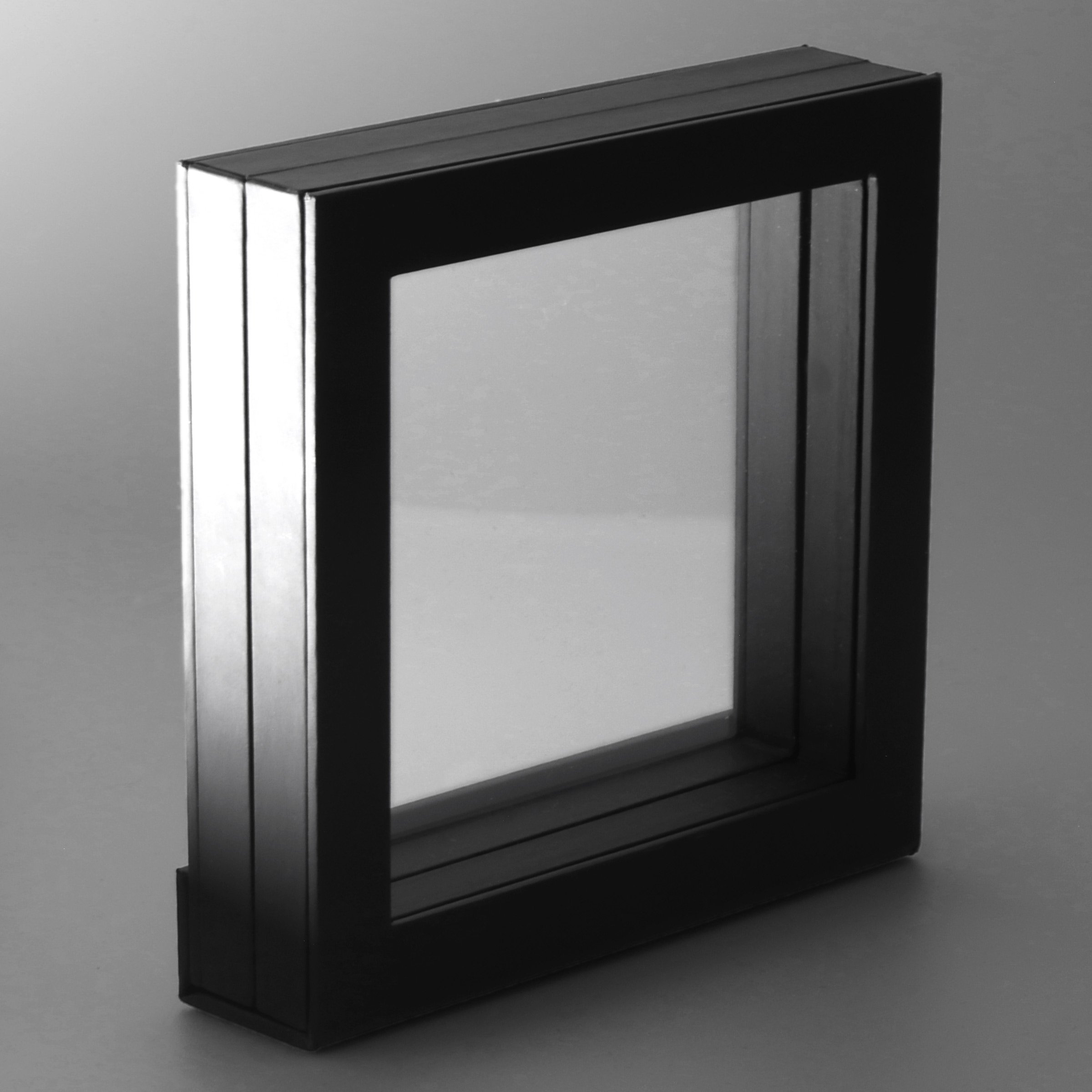 Geschenk-Box "Schweberahmen SoftTouch groß" 100 x 100mm Innenmaß - Detailansicht 2