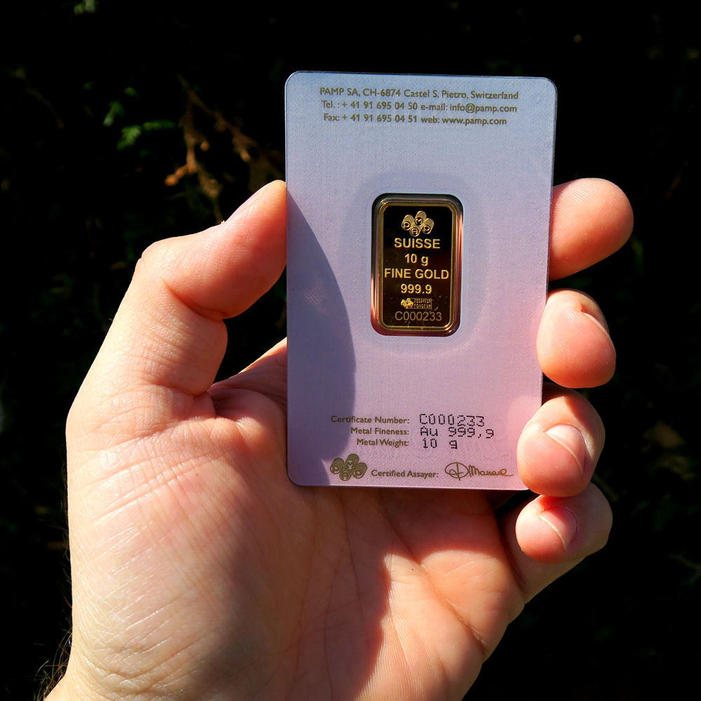 Goldbarren 10g PAMP "Love Always" - Detailansicht 6