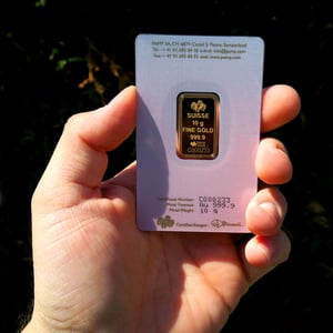 Goldbarren 10g PAMP "Love Always" - Miniaturansicht 7