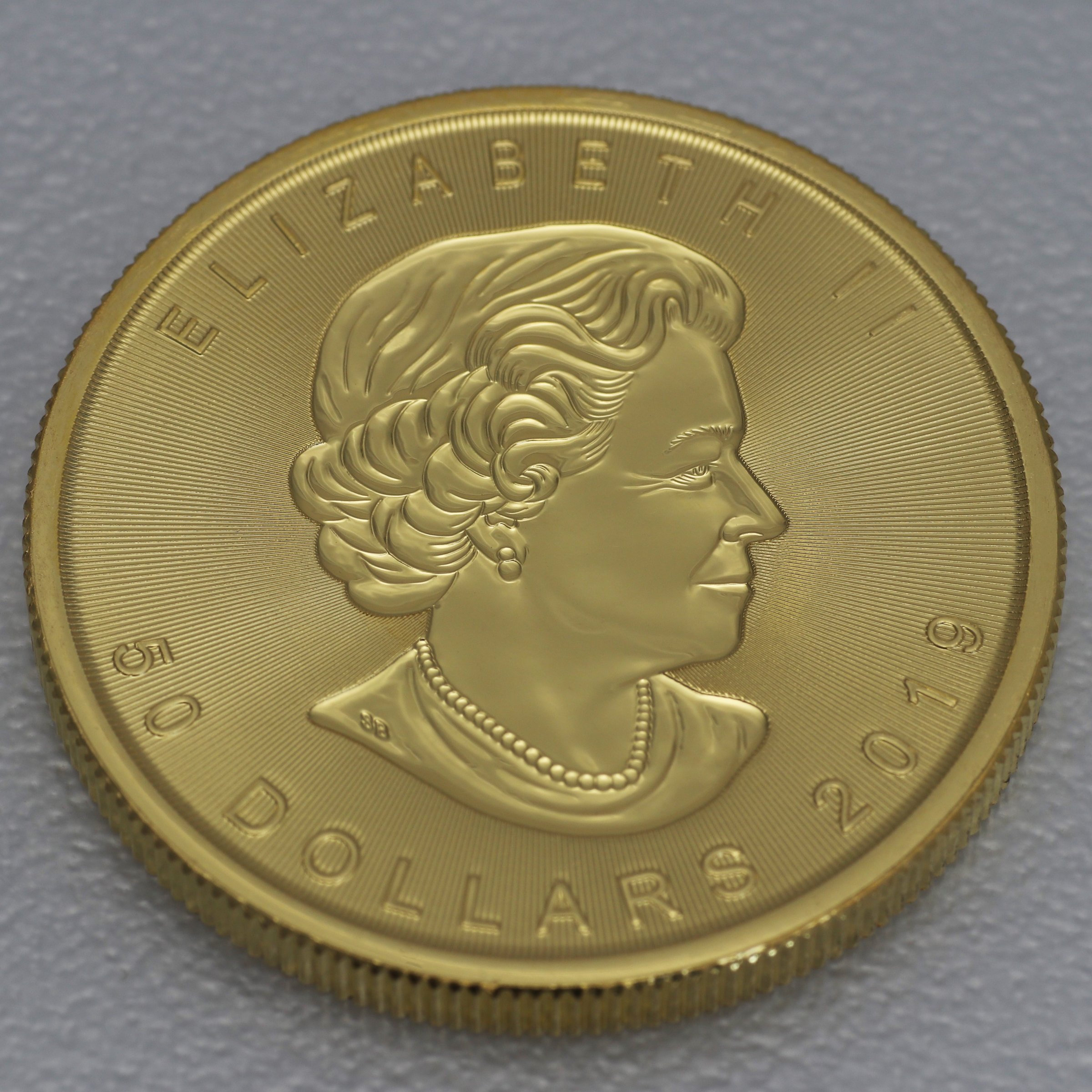 Goldmünze 1oz "Maple Leaf" (Double Incused) 2019 (Kanada) - Detailansicht 2
