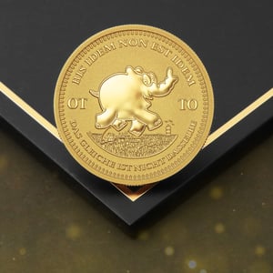 Goldmünze 1oz "Bis Idem Non Est Idem" 2024 Ottifanten – Ottirand (Tuvalu) - Miniaturansicht 6