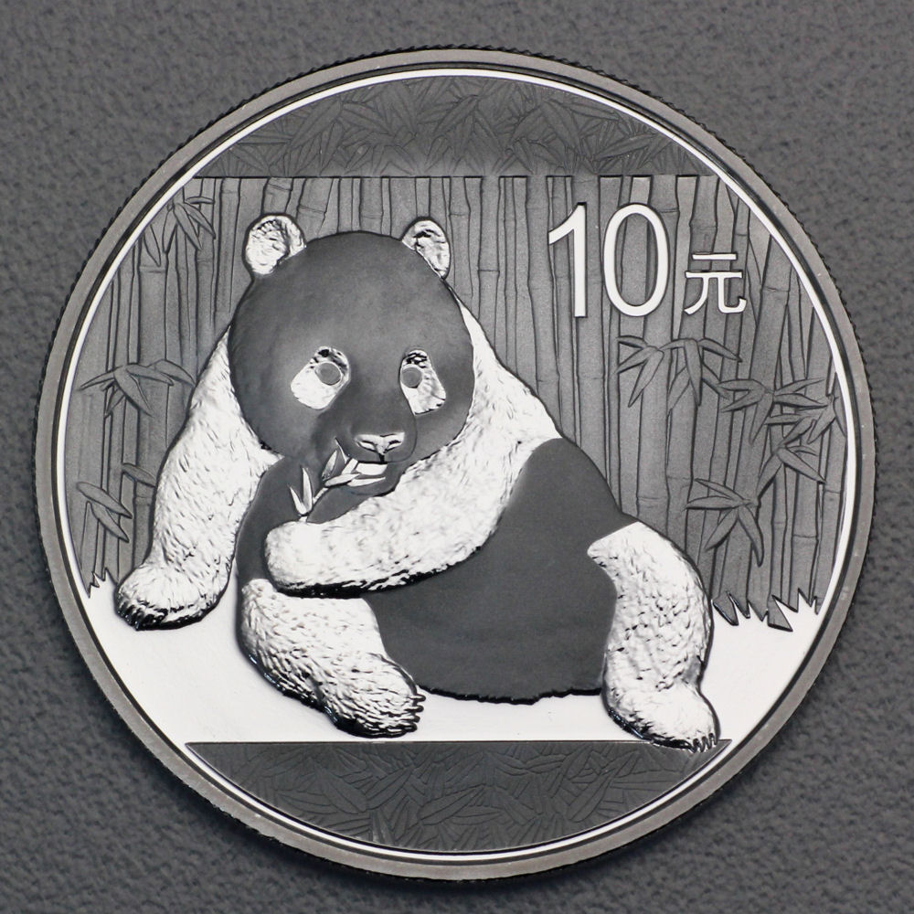 Silbermünze 1oz "Panda" 2015 (China) - Hauptansicht