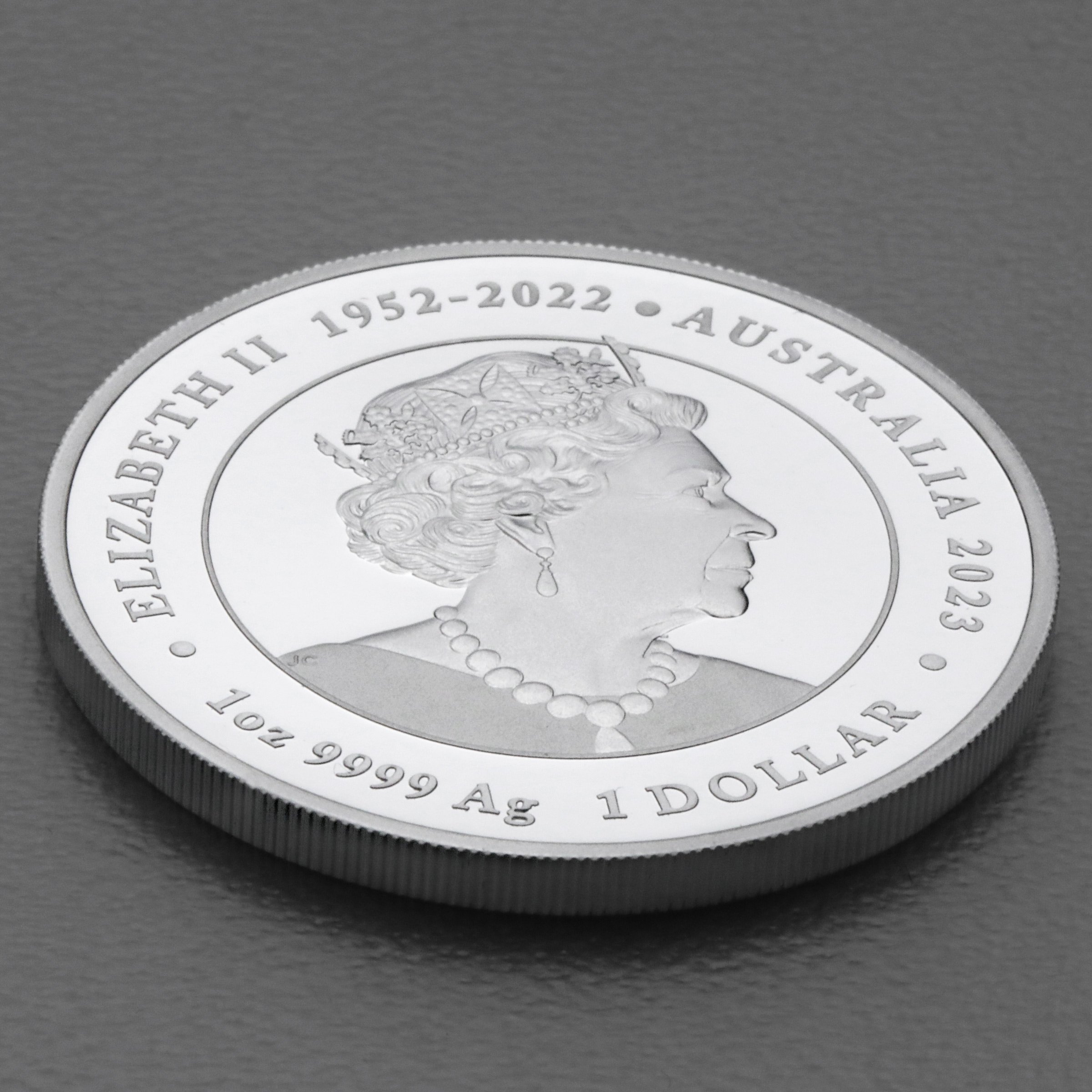 Silbermünze 1oz "One Love" 2023 (PP/koloriert) (Australien) - Detailansicht 3