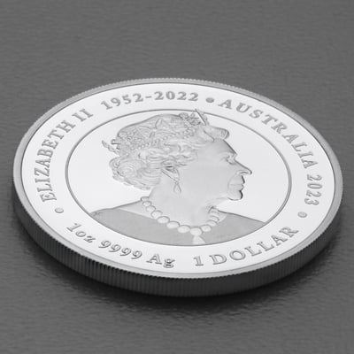 Silbermünze 1oz "One Love" 2023 (PP/koloriert) (Australien) - Miniaturansicht 4