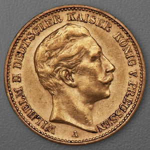 Goldmünze 20 Mark "Wilhelm II." 1902-A J.252 (Preußen) - Hauptansicht