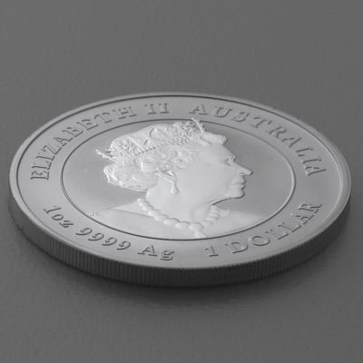 Silbermünze 1oz "Hase" 2023 Lunar III – Year of the Rabbit 19% (Australien) - Miniaturansicht 4