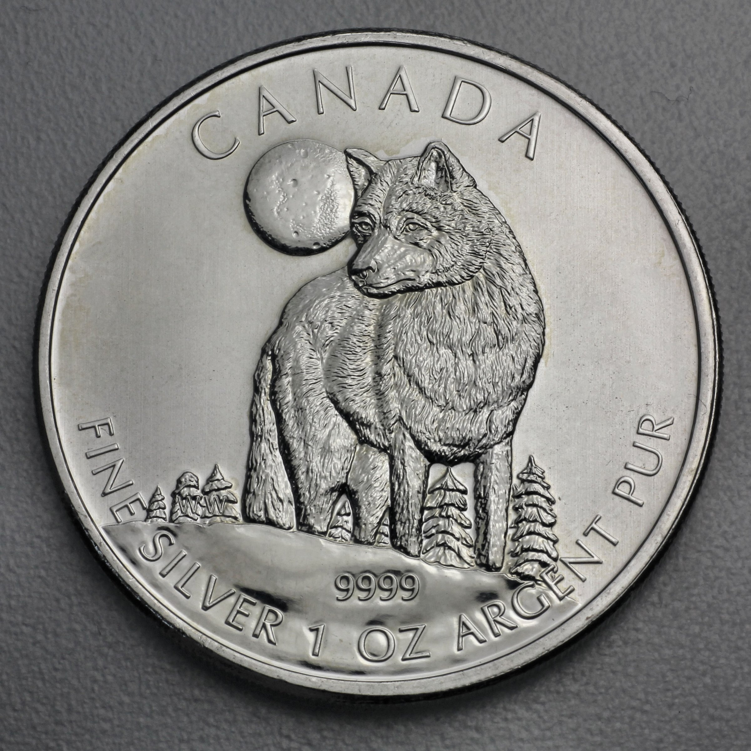 Silbermünze 1oz "Wolf" 2011 Wildlife Canada (Kanada) - Hauptansicht