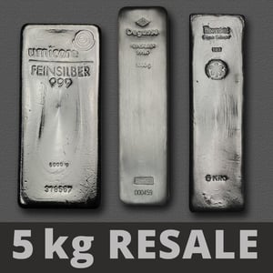 Silberbarren 5kg (Resale) - Hauptansicht