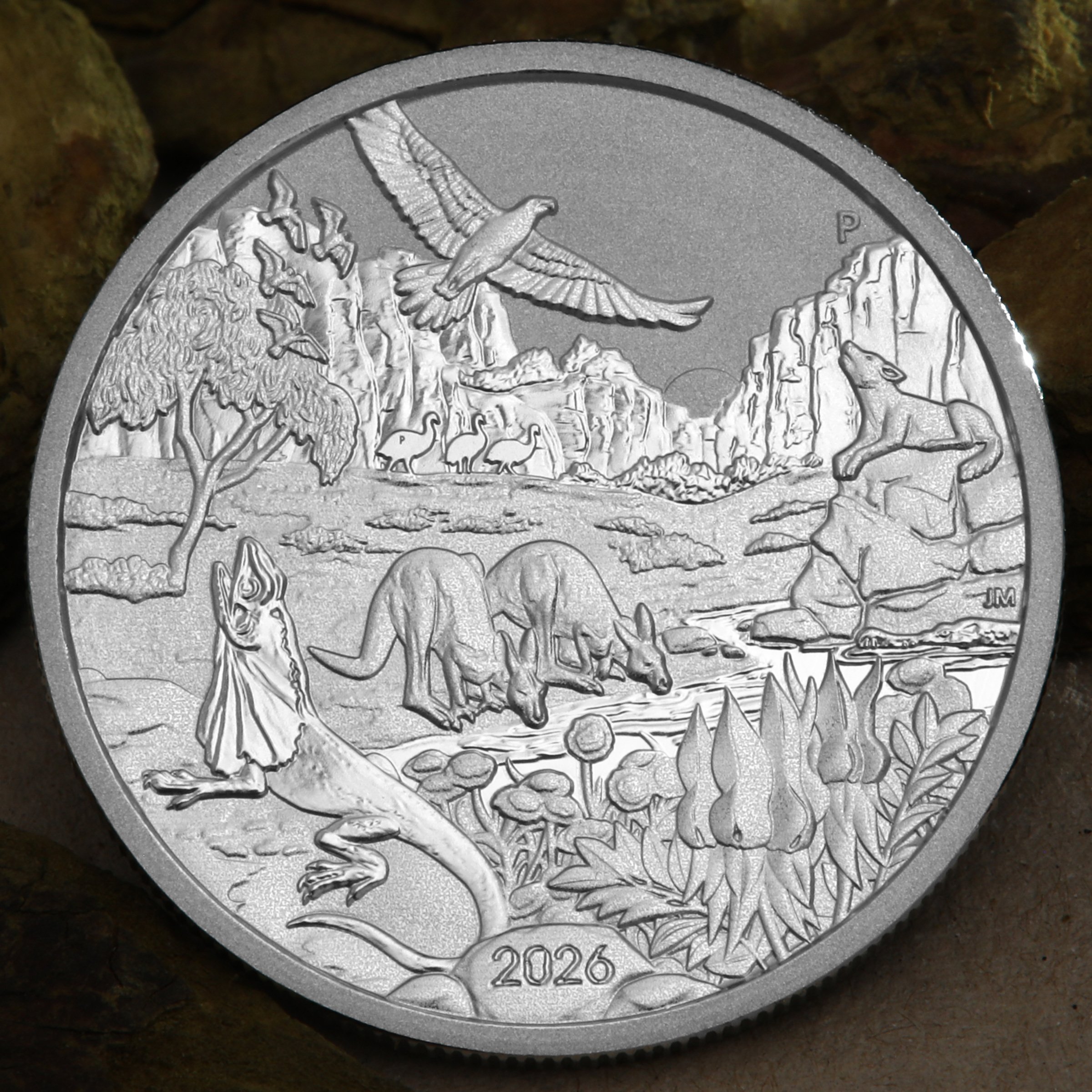 Platinmünze 1oz "The Outback" 2026 Wonders of Australia 19% (Australien) - Detailansicht 5