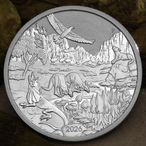 Platinmünze 1oz "The Outback" 2026 Wonders of Australia 19% (Australien) - Miniaturansicht 6