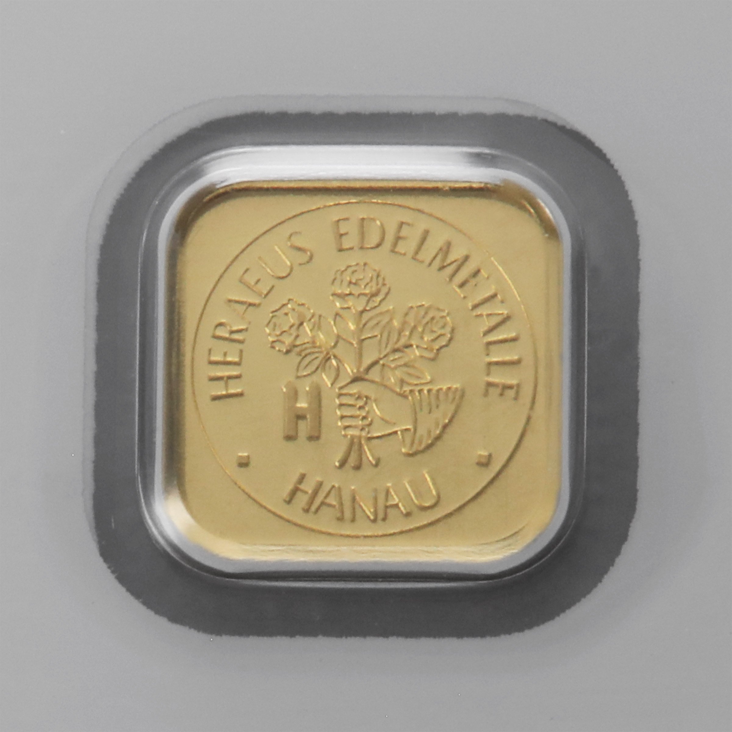 Goldbarren "MultiDisc" (10x 1g Gold) HERAEUS - Detailansicht 4