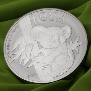 Silbermünze 1kg "Koala" 2024 19% (Australien) - Miniaturansicht 5