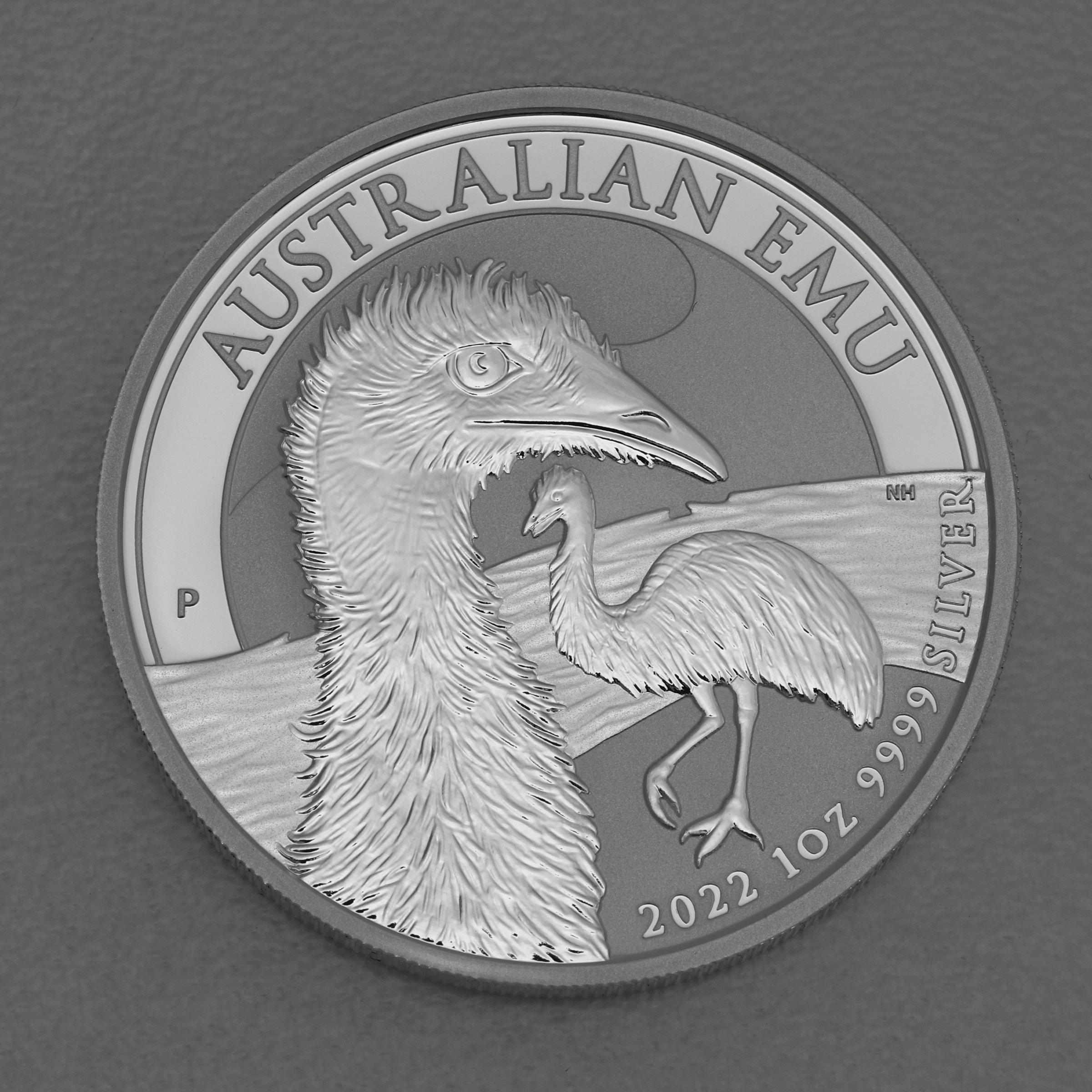 Silbermünze 1oz "Emu" 2022 (Australien) - Hauptansicht