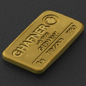 Goldbarren 2g C.HAFNER - "Resale" - Miniaturansicht 2