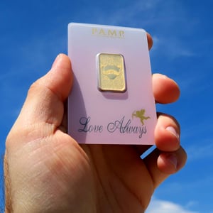 Goldbarren 10g PAMP "Love Always" - Miniaturansicht 5