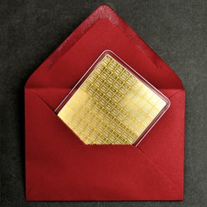 Geschenk-Umschlag "Red Glamour" (A7, groß) - Miniaturansicht 2