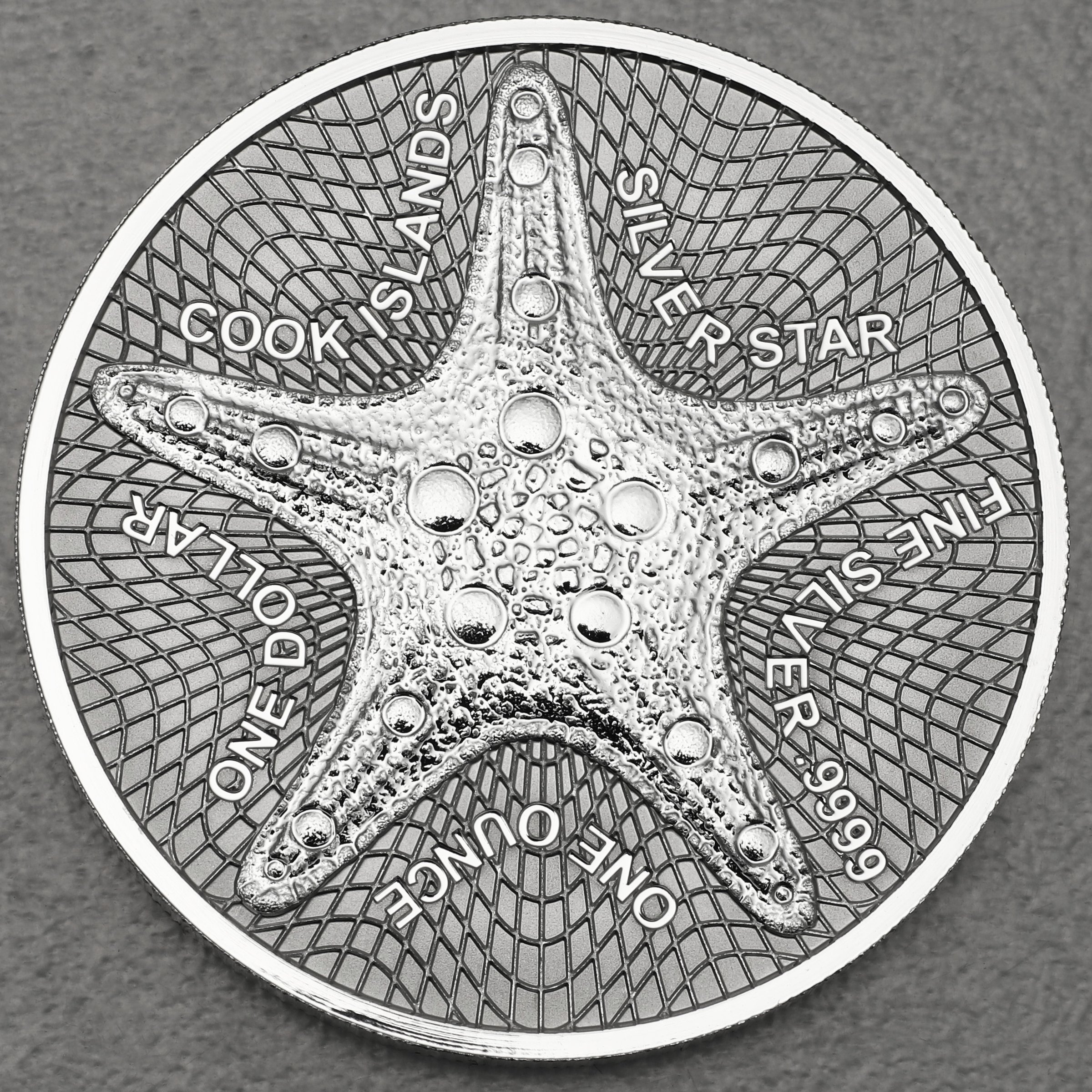 Silbermünze 1oz "Silver Star" 2021 (Cook Islands) - Hauptansicht