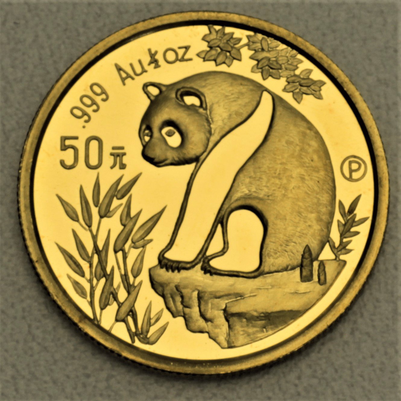 Goldmünze 1/2oz "Panda" 1993 (China) - Hauptansicht