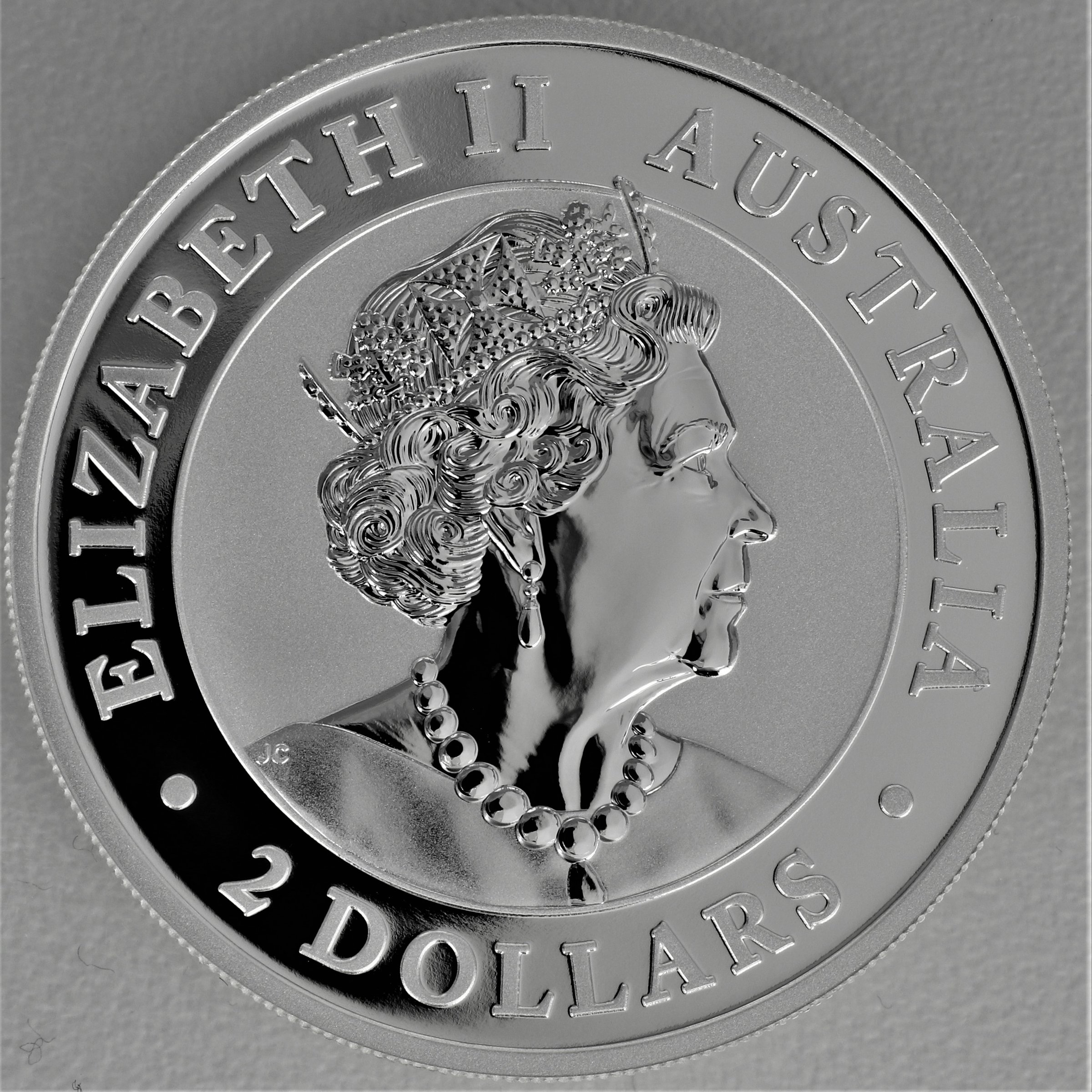 Silbermünze 2oz "Welcome Stranger" 2020 Australian Nugget (Australien) - Detailansicht 1