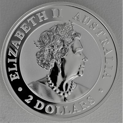 Silbermünze 2oz "Welcome Stranger" 2020 Australian Nugget (Australien) - Miniaturansicht 2