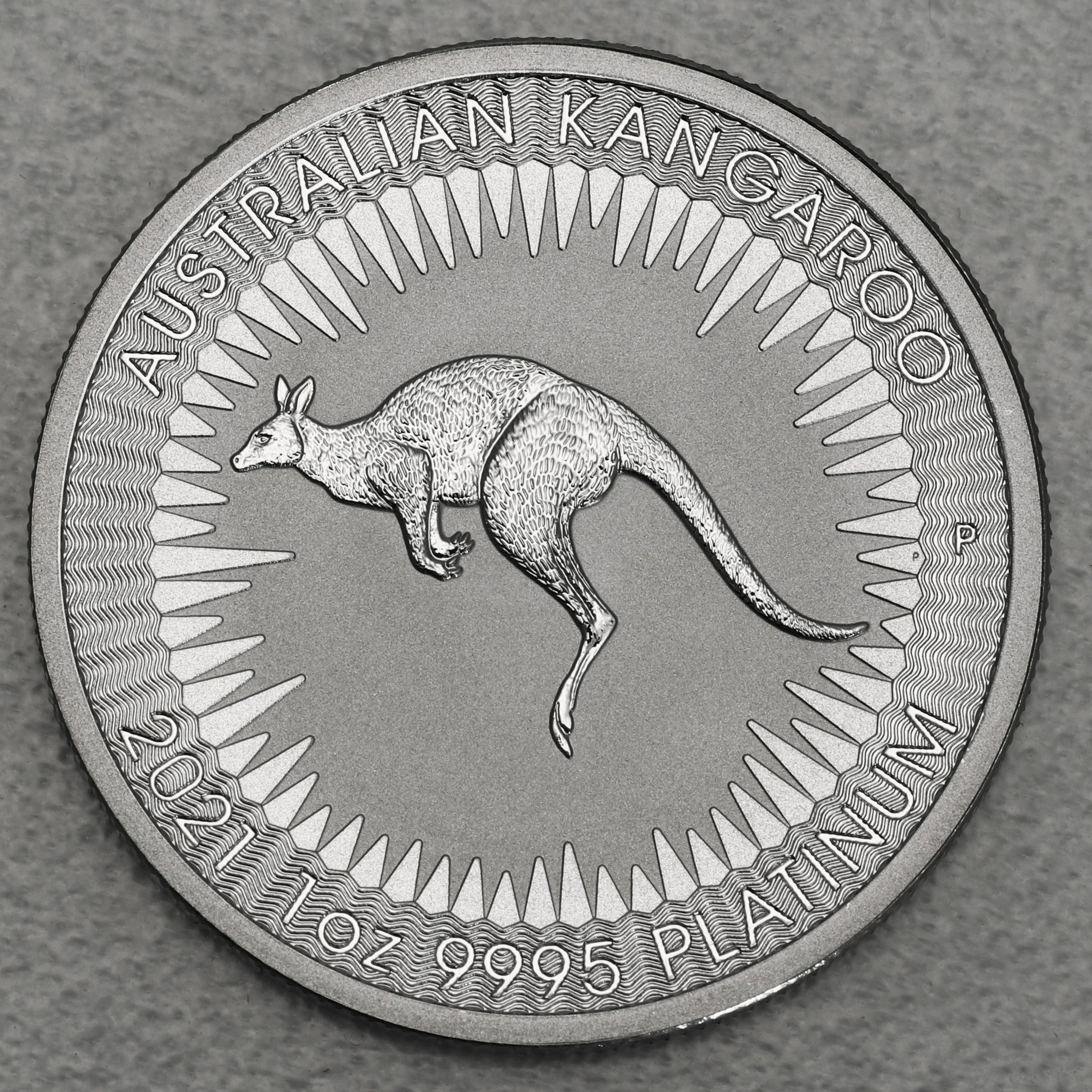 Platinmünze 1oz "Känguru" diff. (Australien) - Detailansicht 2