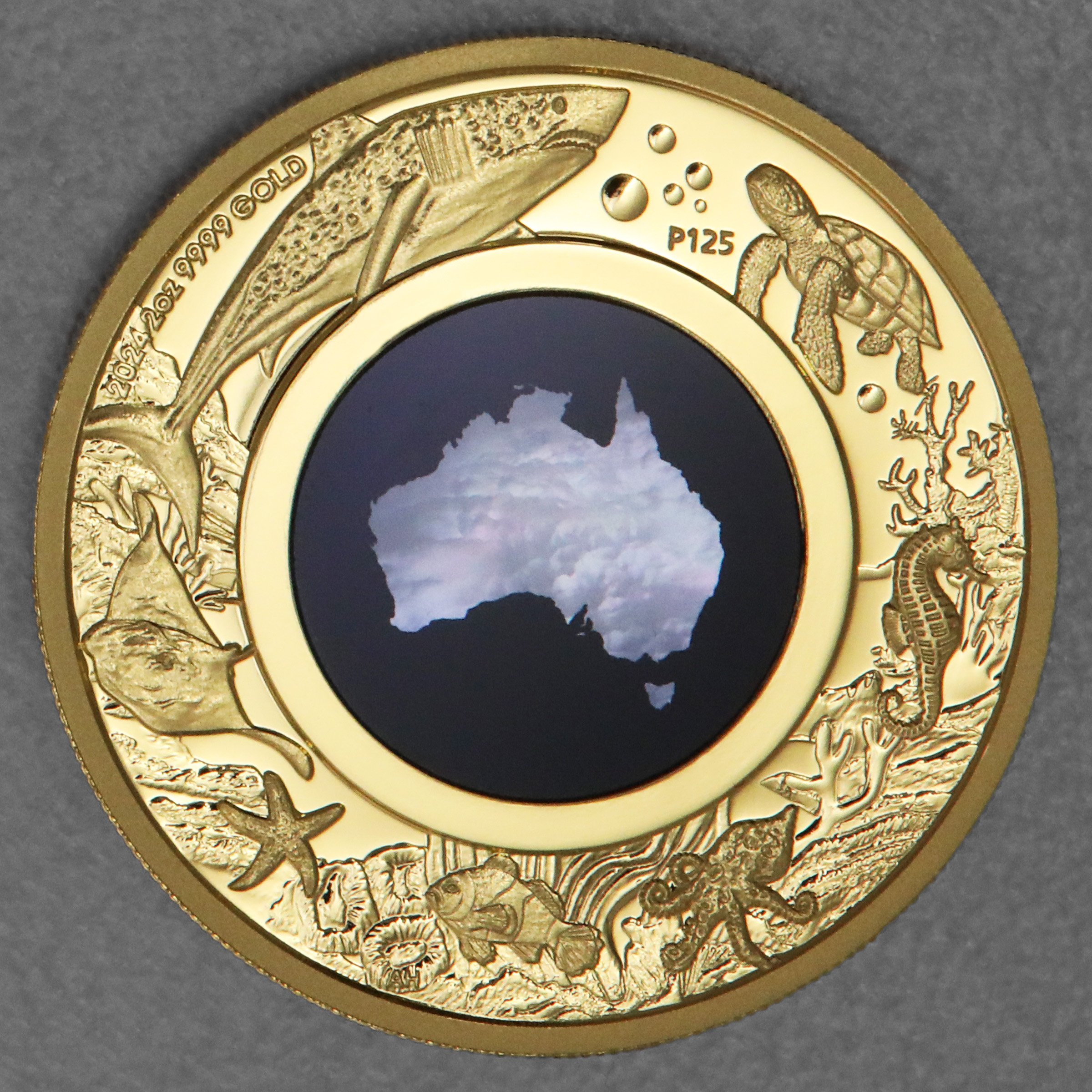 Goldmünze 2oz "Mother of Pearl" 2024 (PP) Great Southern Land (Australien) - Hauptansicht