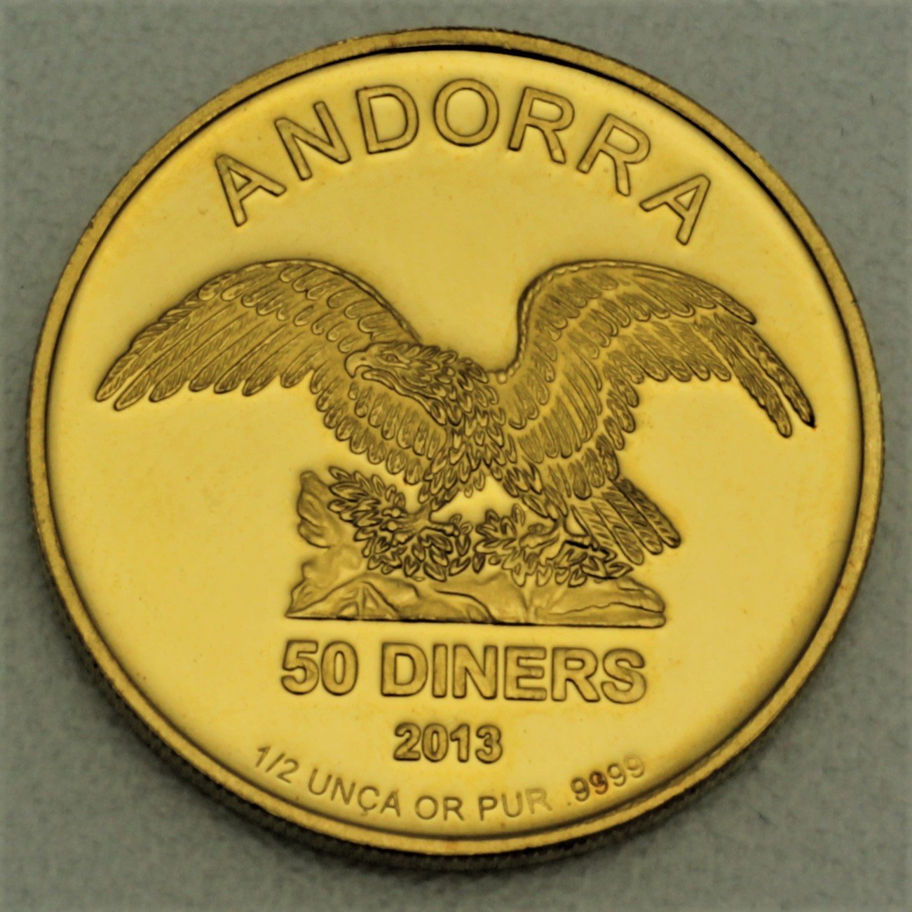 Goldmünze 1/2oz "Andorra Eagle" verschiedene Jahrgänge (Andorra) - Hauptansicht