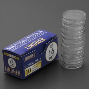 Münzkapseln 16mm 10er-Packung - Hauptansicht