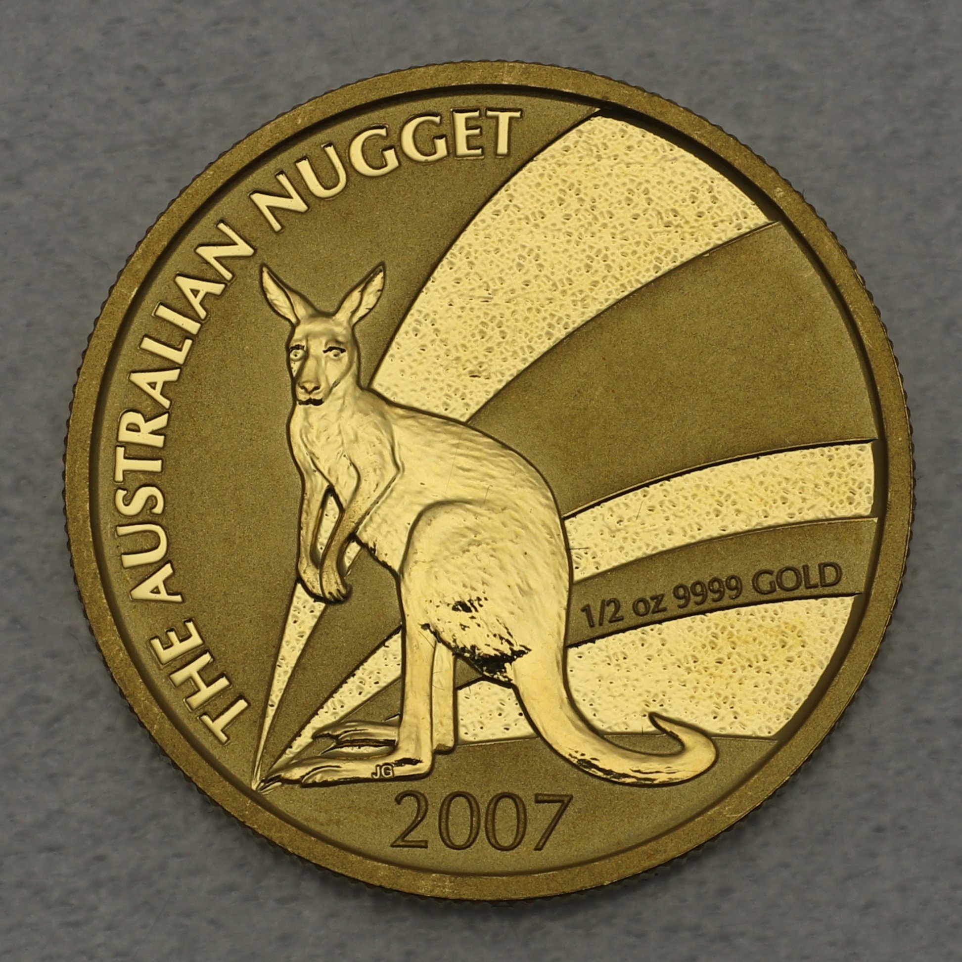Goldmünze 1/2oz "Känguru" 2007 Australian Nugget (Australien) - Hauptansicht