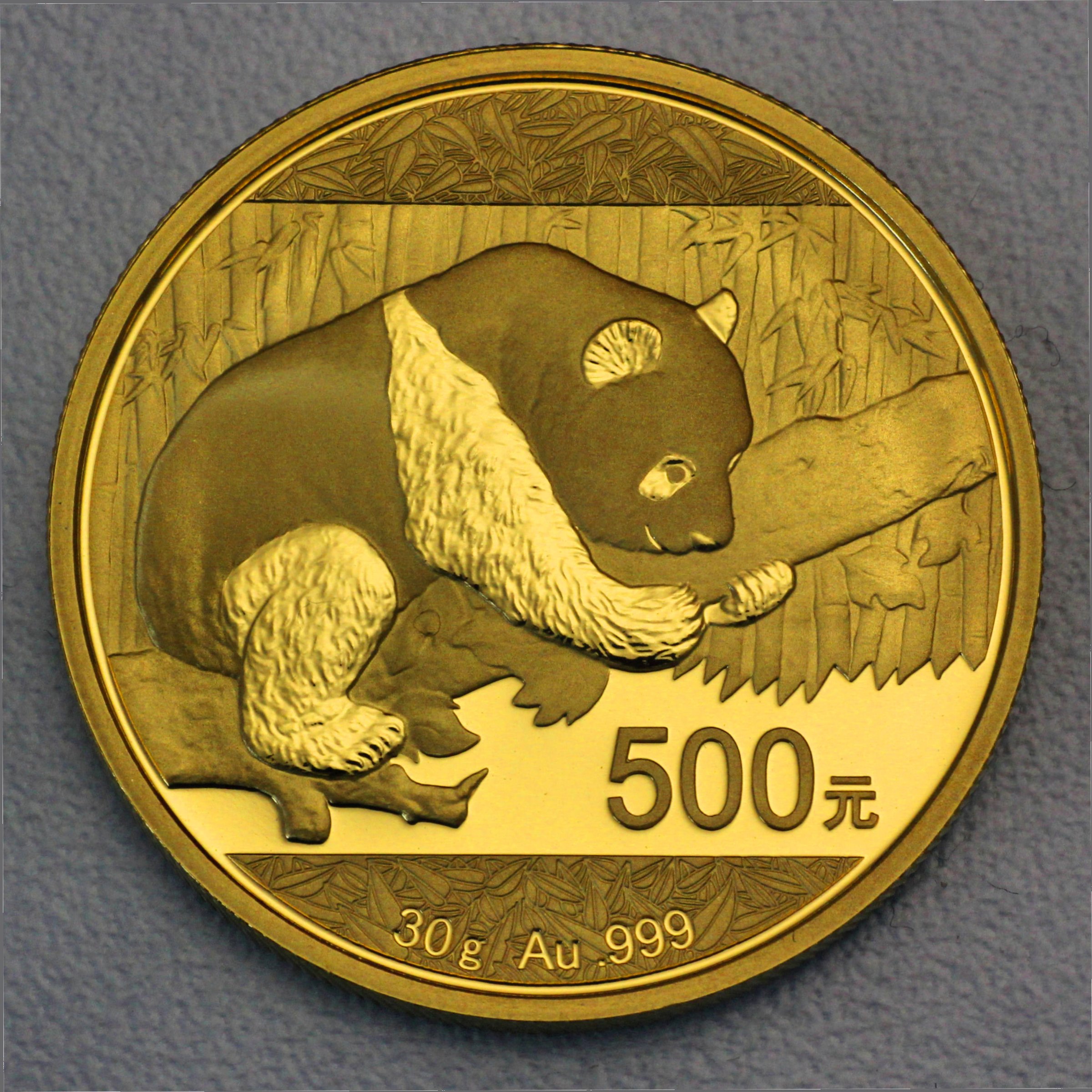Goldmünze 30g "Panda" 2016 (China) - Hauptansicht