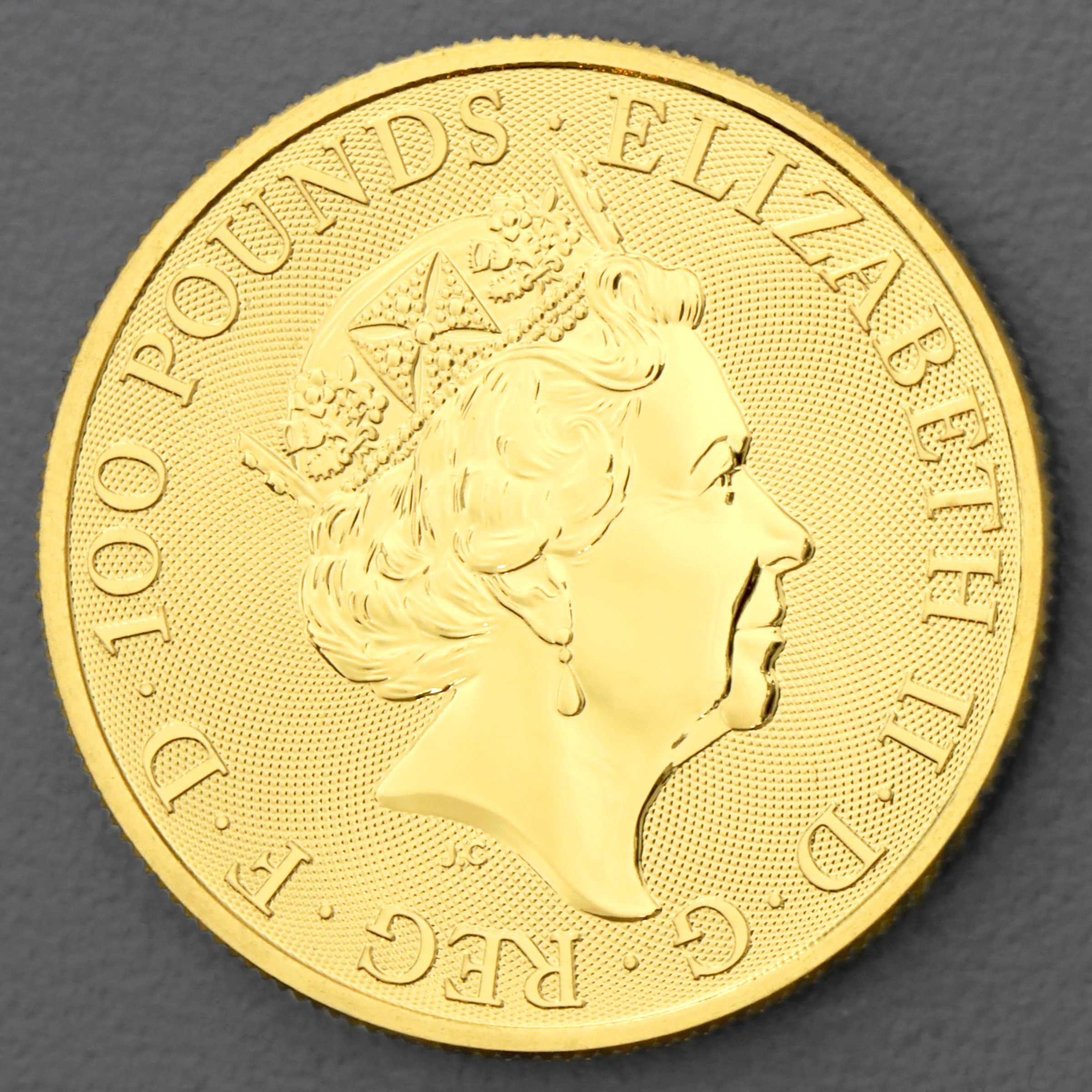 Goldmünze 1oz "The Yale of Beaufort" 2023 Royal Tudor Beasts (Großbritannien) - Detailansicht 1