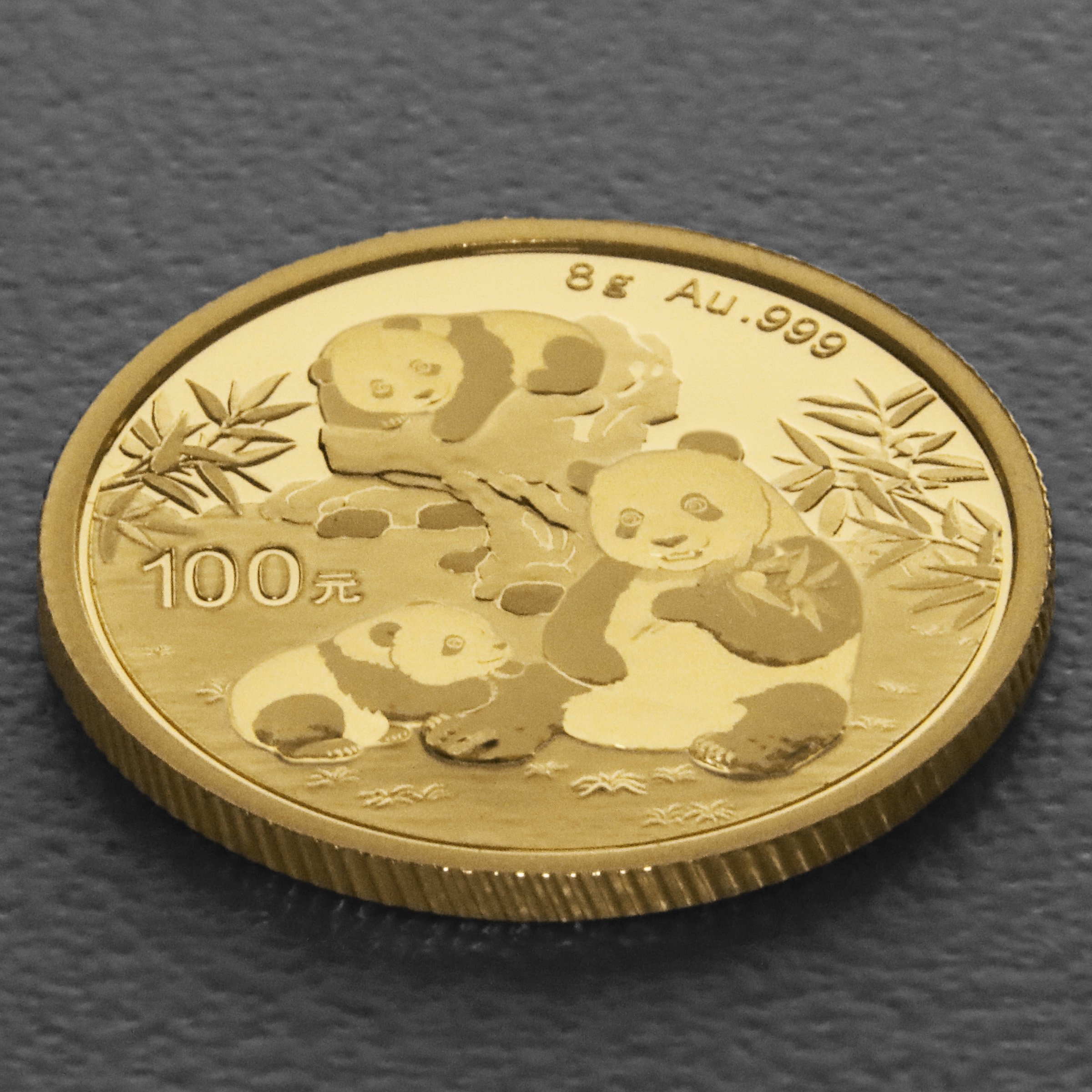 Goldmünze 8g "Panda" 2025 (China) - Detailansicht 2