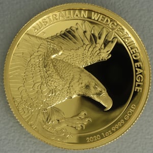 Goldmünze 1oz "Wedge-tailed Eagle" 2020 (PP/HR) (Australien) - Hauptansicht