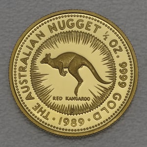 Goldmünze 1/2oz "Känguru" 1989 (PP) Australian Nugget (Australien) - Hauptansicht