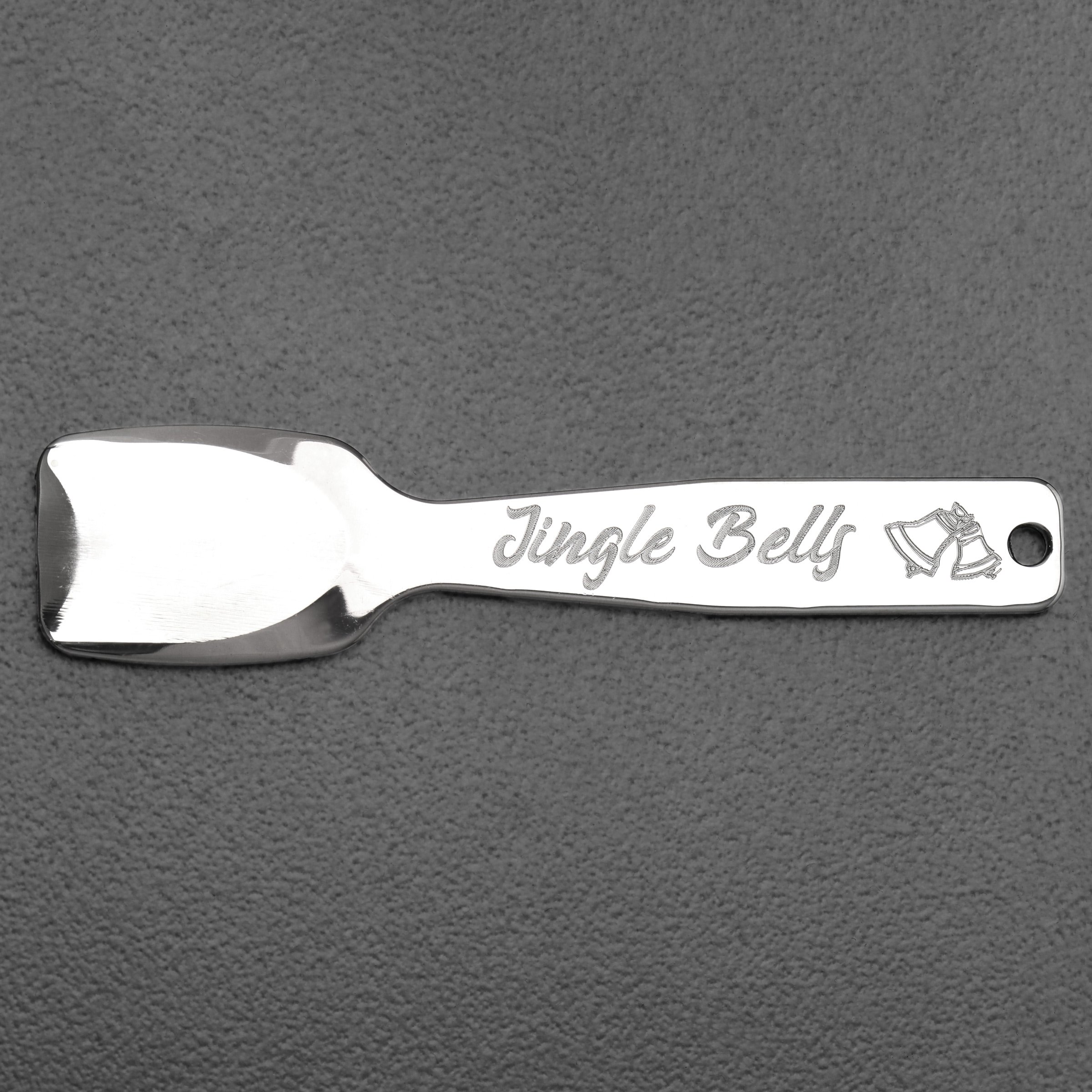 Gourmet-Löffel "Jingle Bells" Sterling-Silber - Hauptansicht